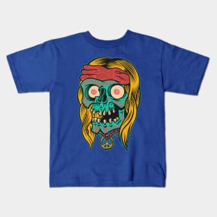 drooling Skuls Kids T-Shirt